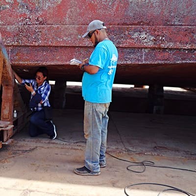 Roatan Boat Sounding