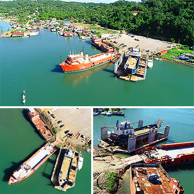 Roatan Shipyard Drydock